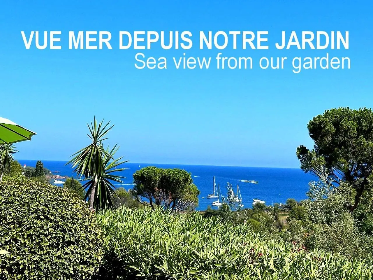 Dans Un Cadre D'Exception, Vue Mer Panoramique A Agay Cote D'Azur, Village Vacances Cap Esterel, T2 Avec Jardin, Golf, Climatisation, Wifi, 5 Piscines Saint-Raphaël فرنسا
