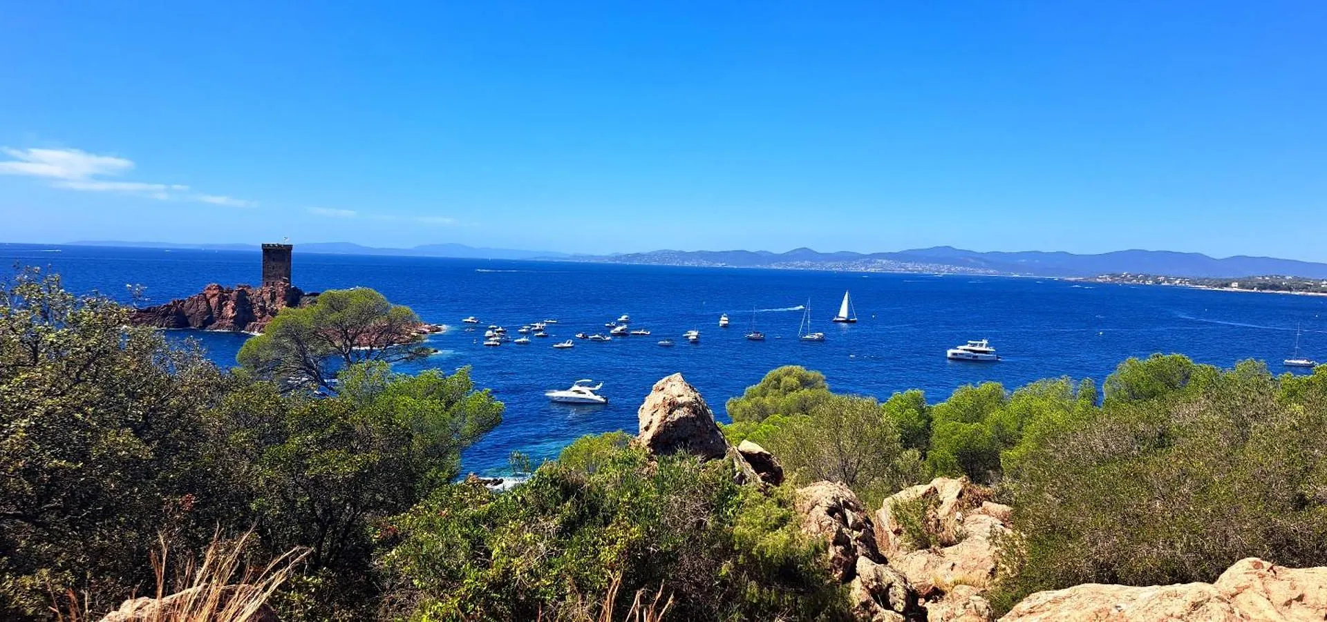 Dans Un Cadre D'Exception, Vue Mer Panoramique A Agay Cote D'Azur, Village Vacances Cap Esterel, T2 Avec Jardin, Golf, Climatisation, Wifi, 5 Piscines Saint-Raphaël شقة